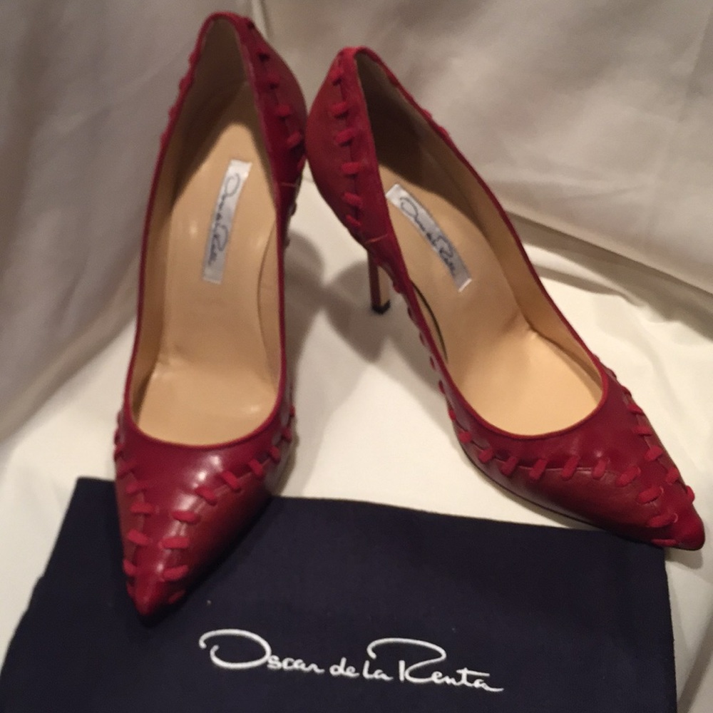 Oscar de la Renta designer heels
